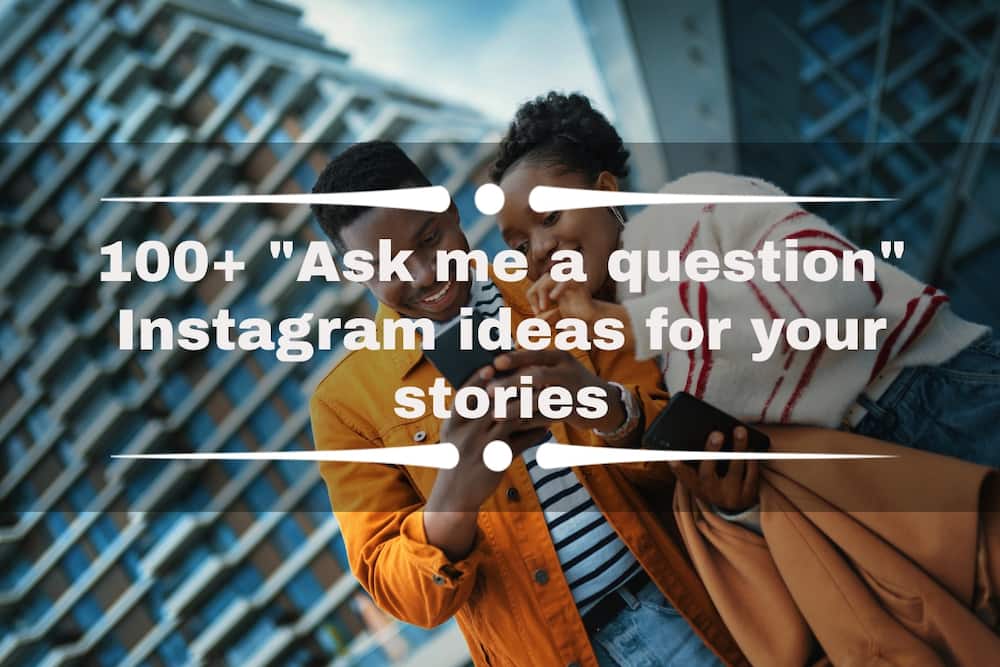 "Ask me a question" Instagram ideas