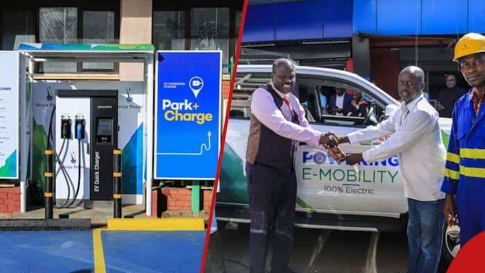 Kenya Power Unveils 2 Free Electric Cars Charging Stations in Nairobi