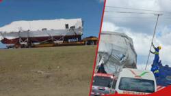 Hilarious Reactions as Truck Ferries Boat from Mombasa to Kisumu, Videos Go Viral
