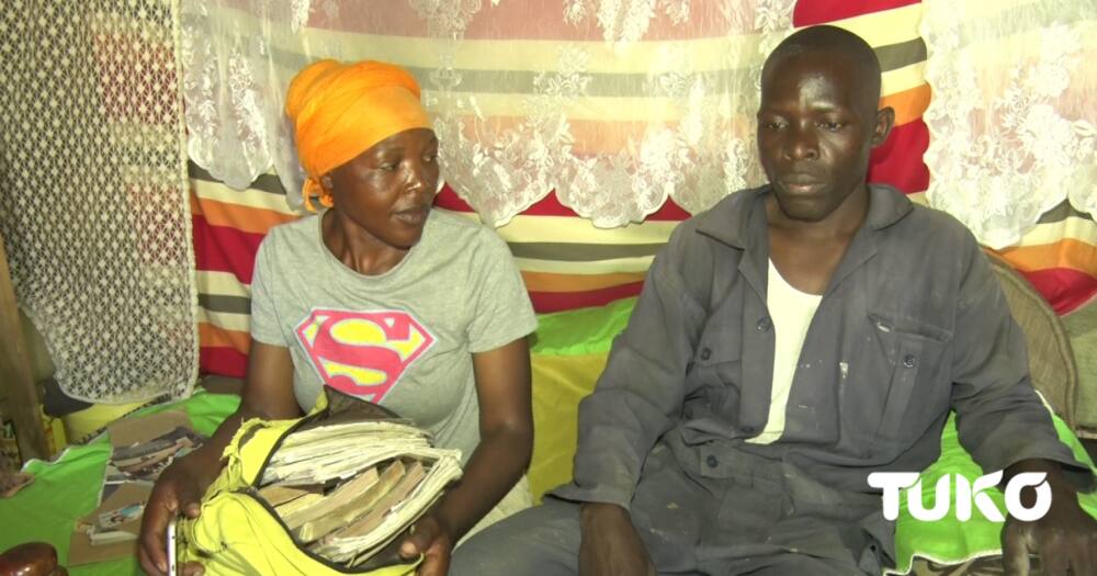 Gabriel Antony's parents. Photo: TUKO.co.ke.