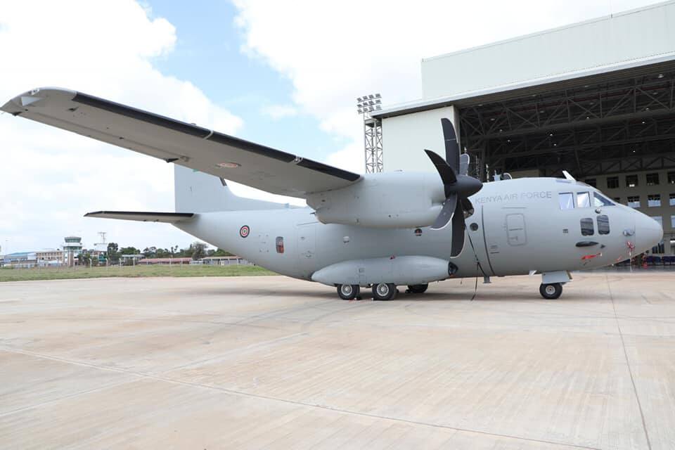Features of KDF's newly commissioned C-27J Spartan military plane