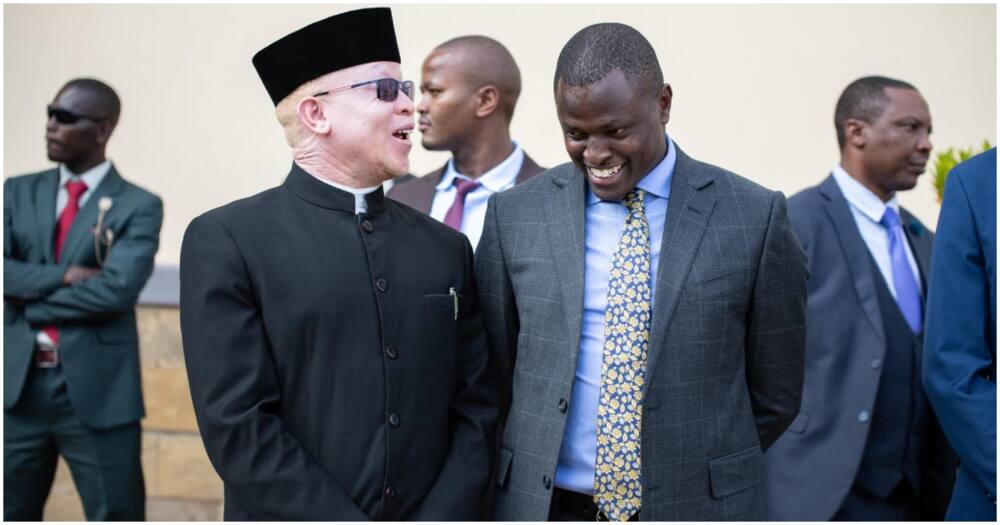 Isaac Mwaura and Ndindi Nyoro