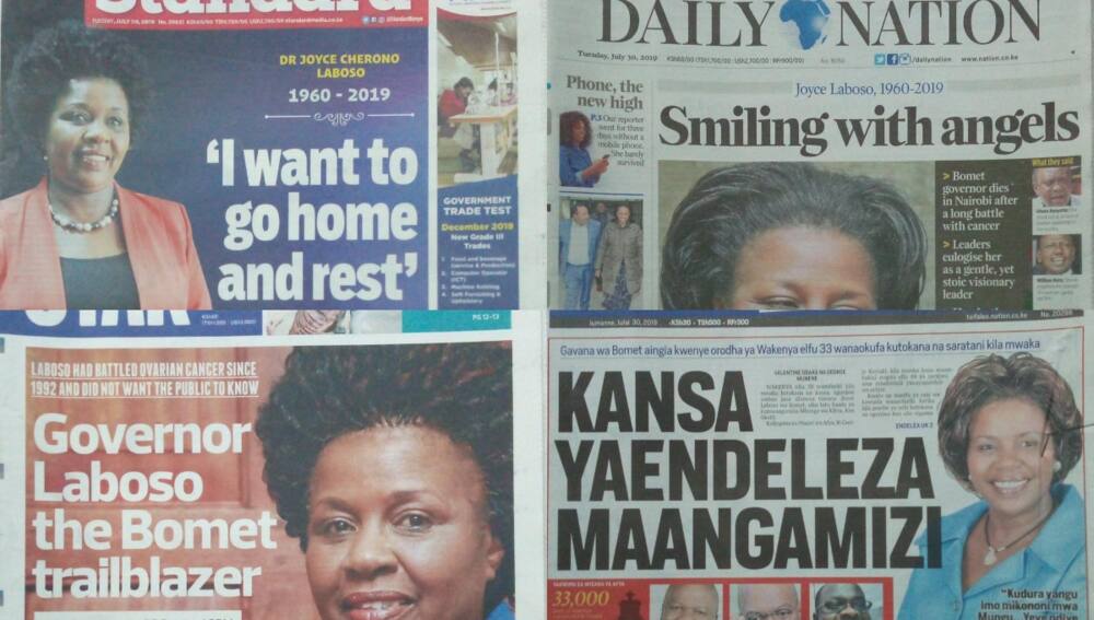 Kenyan newspapers review for July 30: Report shows men in Nairobi more likely to suffer prostrate cancer