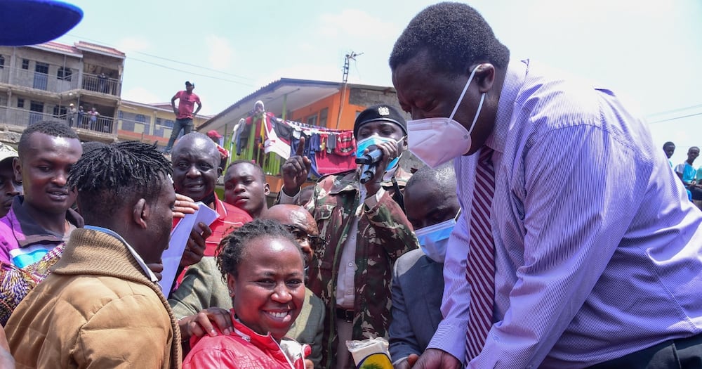 ANC leader Musalia Mudavadi speaking to Kenyans.