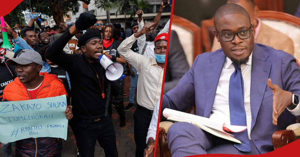 Johnson Sakaja Akanusha Madai Amepiga Marufuku Maandamano ya Gen Zs Nairobi: "Fake News"