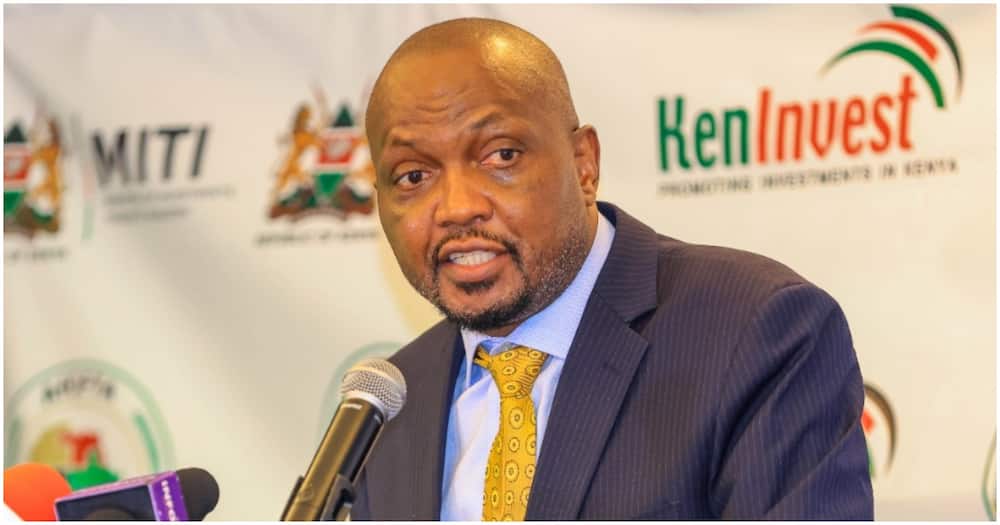 Moses Kuria said every registered business will be required to register.
