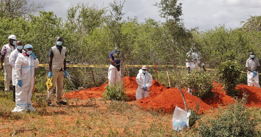 Exhumations in Shakahola