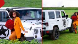 Papa Shirandula’s Awinja Parades Her New Jeep: “Grateful”