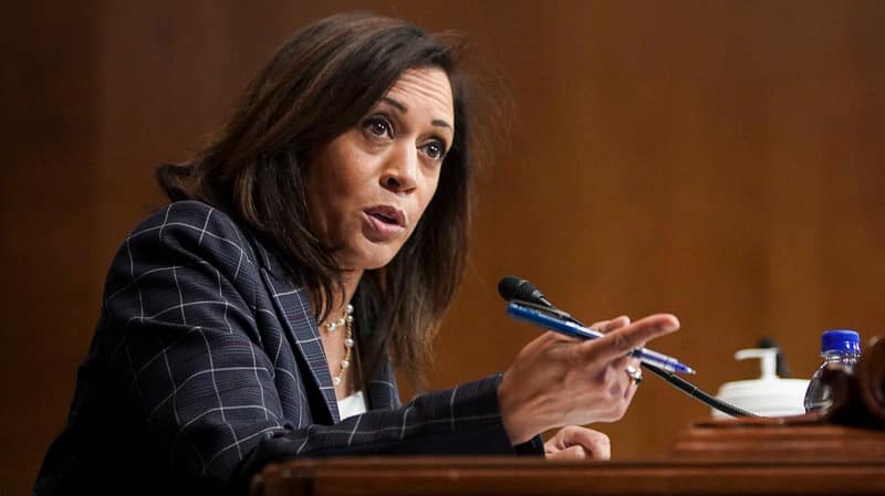 The vice president of the United States Kamala Harris. Photo: Getty Images.
