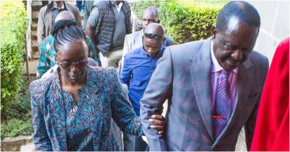 ODM leader Raila Odinga and his daughter Rosemary. Photo: Rosemary Odinga.