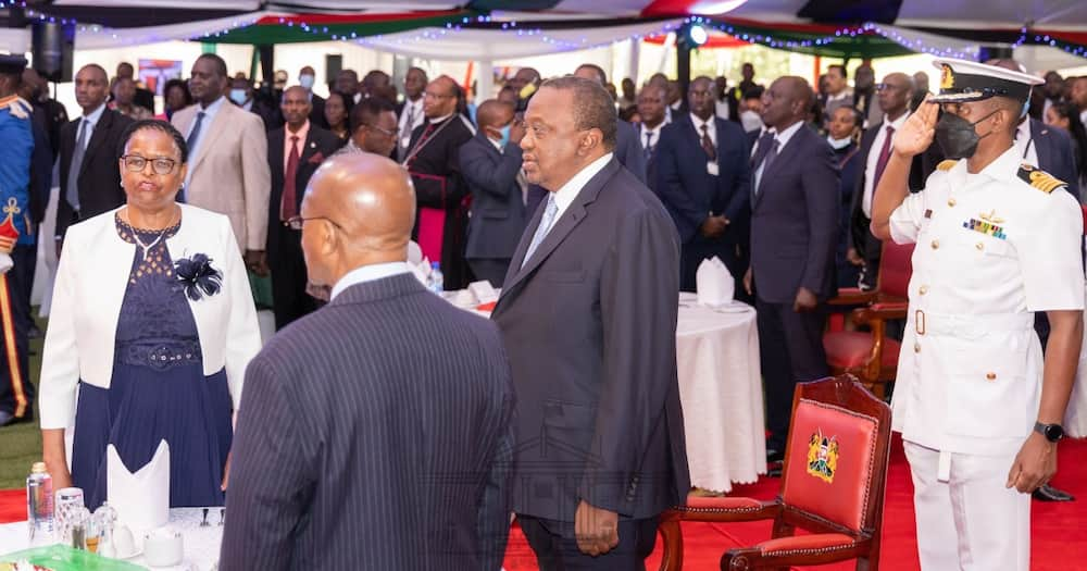 Tense moments were witnessed during the National Prayer Breakfast.