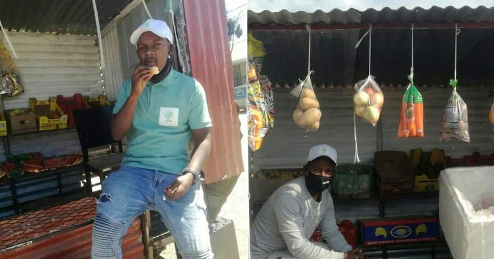 Local man inspires netizens with creative business idea.