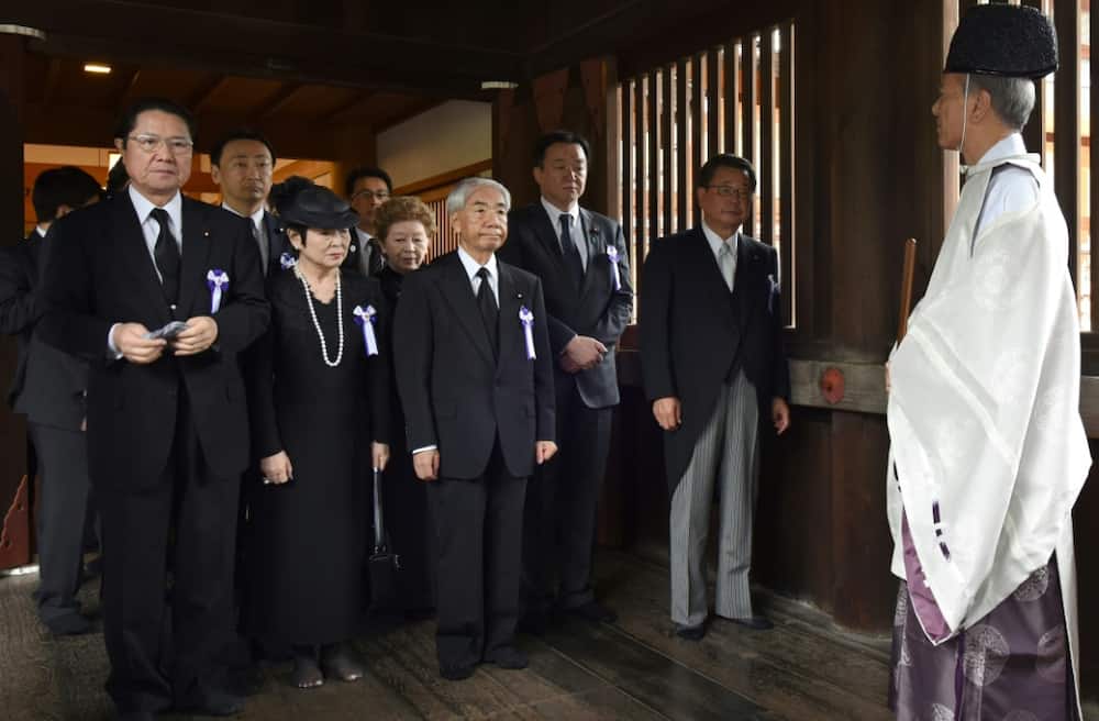 Visits by Japanese officials to the Yasukuni shrine that honours war dead -- including convicted war criminals -- regularly prompt anger from Beijing