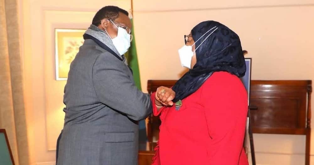 Samia Suluhu Holds Talks With Opposition Leader Tundu Lissu in Brussels.