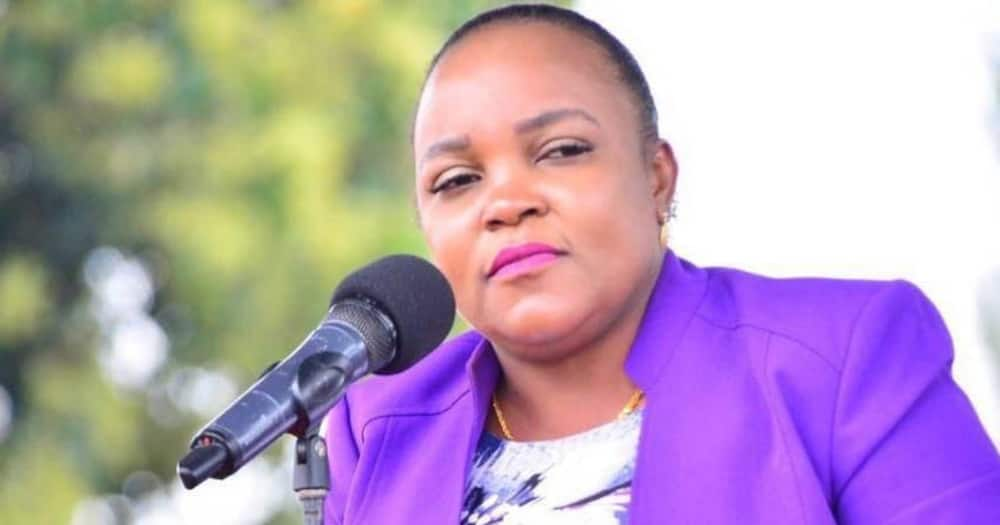 Kirinyaga Woman Rep Wangui Ngirici denies she has decamped from UDA