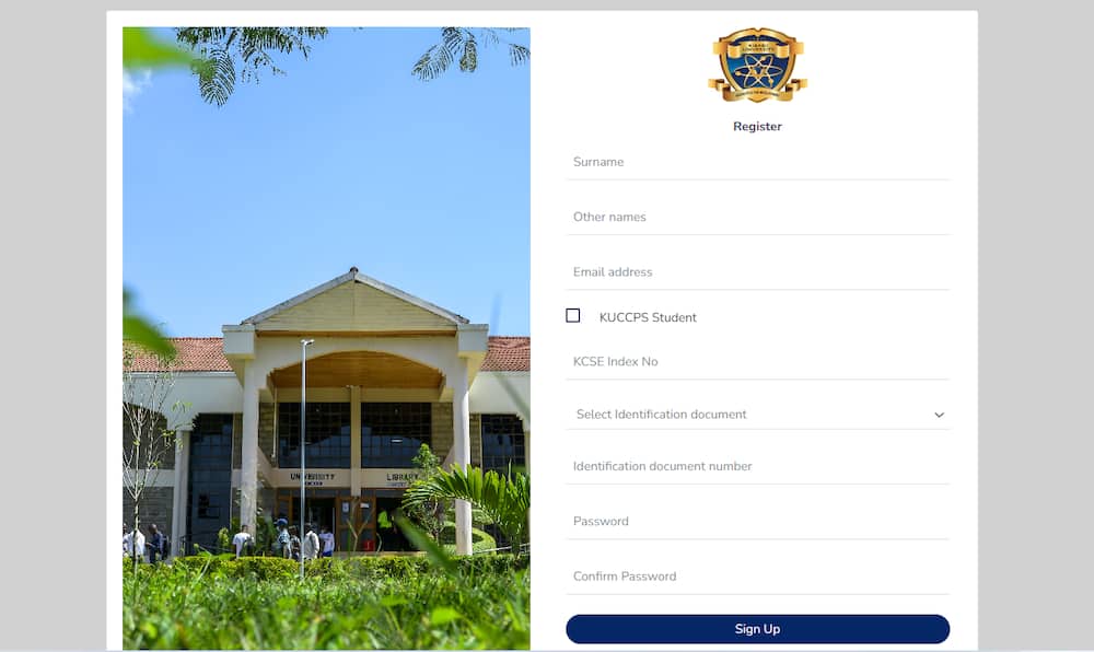Kibabii University online application