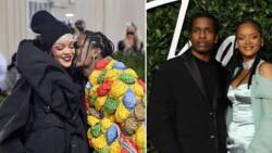 Rihanna Flaunts Post-Baby Body in Sheer Dress while Celebrating Baby Daddy A$AP Rocky's 34th Birthday