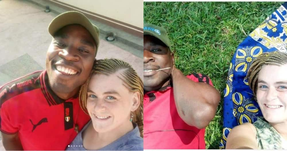 Delightful photos of mzungu missionary who got married to Bukusu bodaboda rider