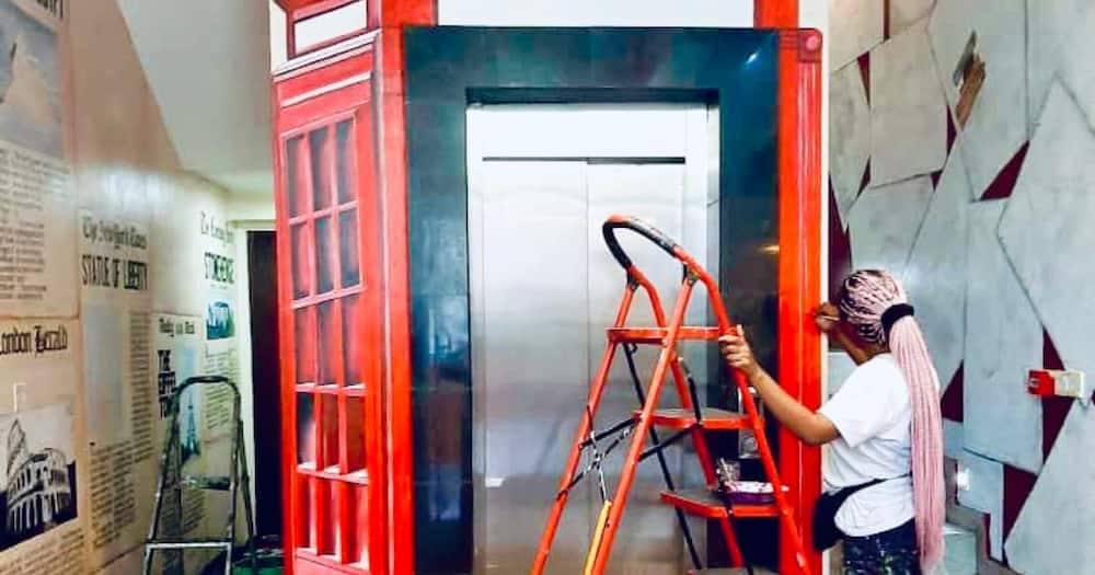 Creative Artist Who Transformed Elevator Into Cute Bus Lands Job With Pepsi, Mirinda
