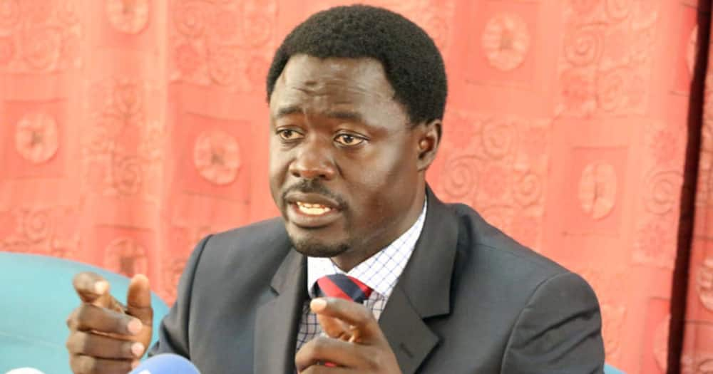 Homa Bay Town MP Peter Kaluma in a past address. Photo: Peter Kaluma.