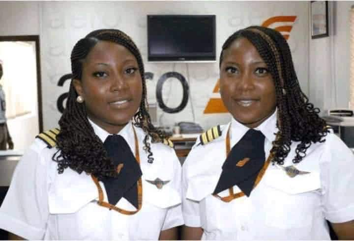 Meet Hassana and Husiena Edili Ogaji, Canada-based ladies who are the first female twin airline pilots