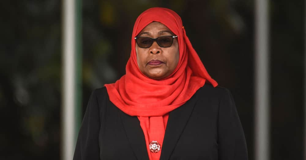 Tanzania's President Samia Hassan Suluhu. Photo: Getty Images.