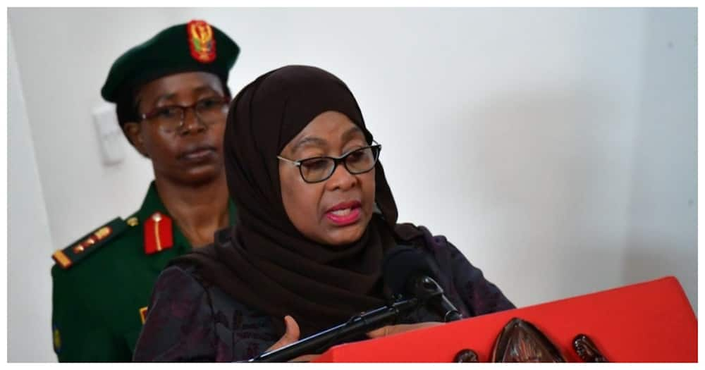 Kenyans Divided After Spotting Tanzanian President Samia Suluhu with Female Bodyguards