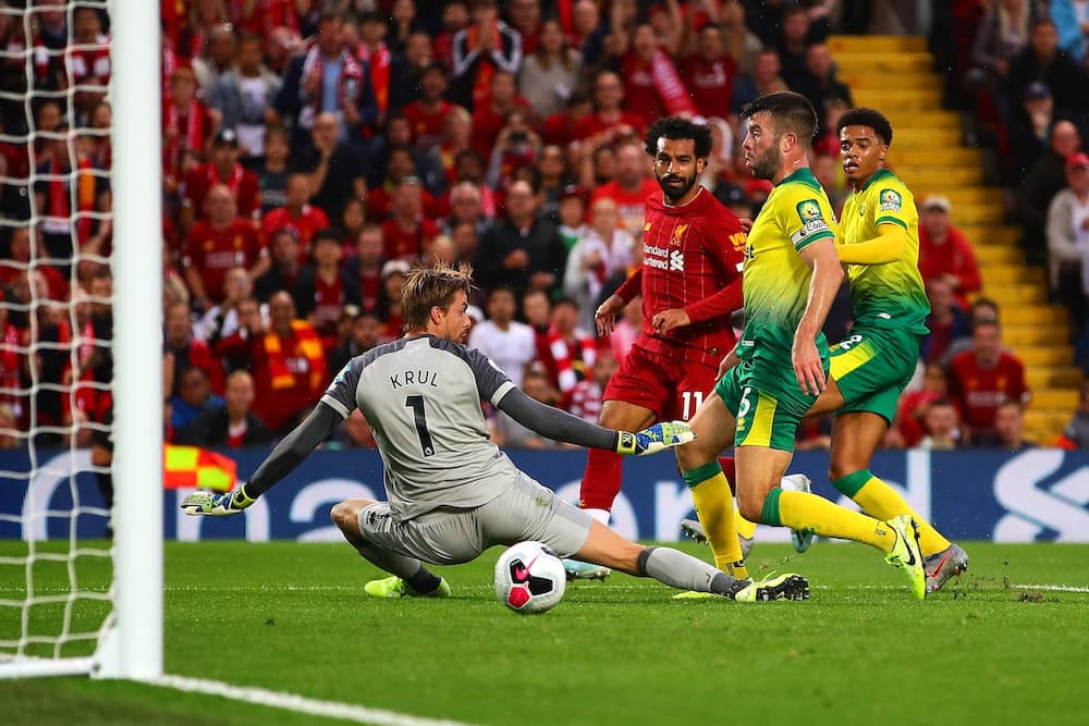 Liverpool vs Norwich City: Mohamed Salah scores in 4-1 EPL win for the Reds