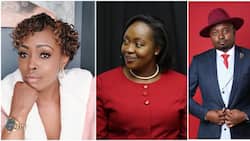 Caroline Mutoko, Njoki Ngumi and Other Celebs React to Justina Wamae's Prowess During Debate