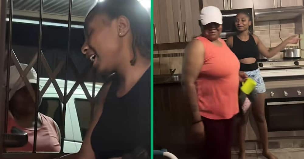 Daughter questions mother's late night out in viral TikTok video