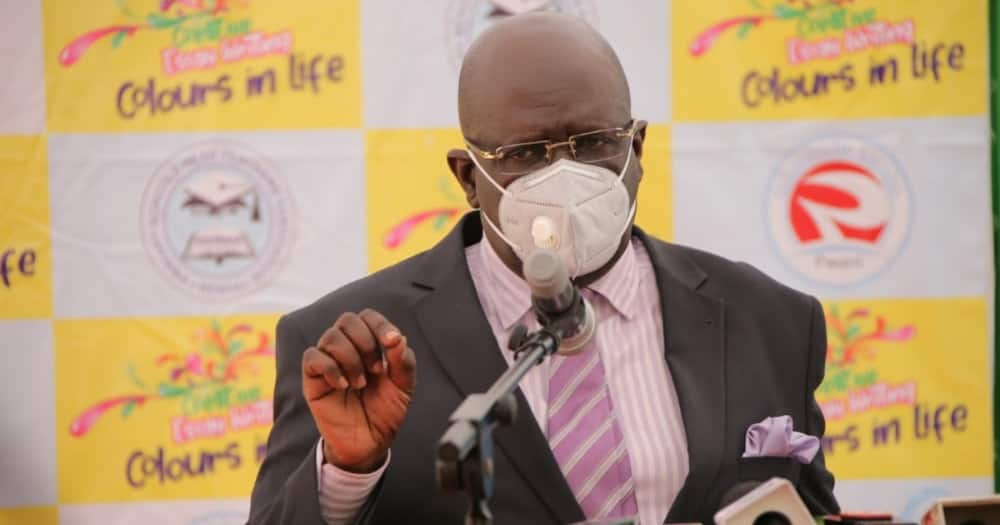 Education Cabinet Secretary Magoha.