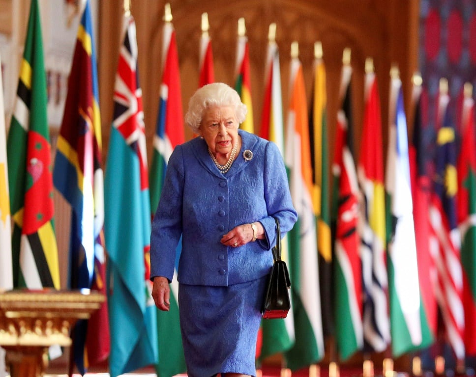 Queen Elizabeth II was head of the Commonwealth, a grouping of 54 nations, many of them formerly ruled by Britain