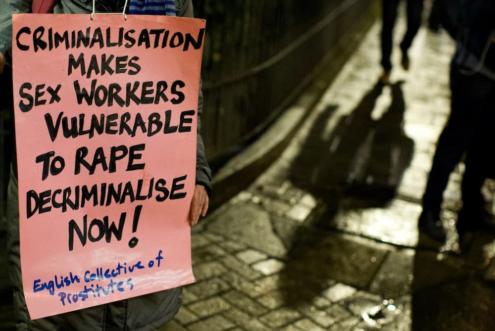 The ECP campaigns to decriminalise prostitution