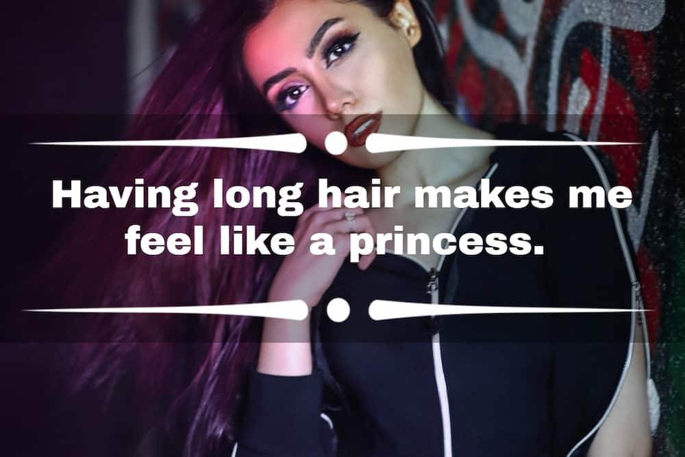 Hair quotes for Instagram