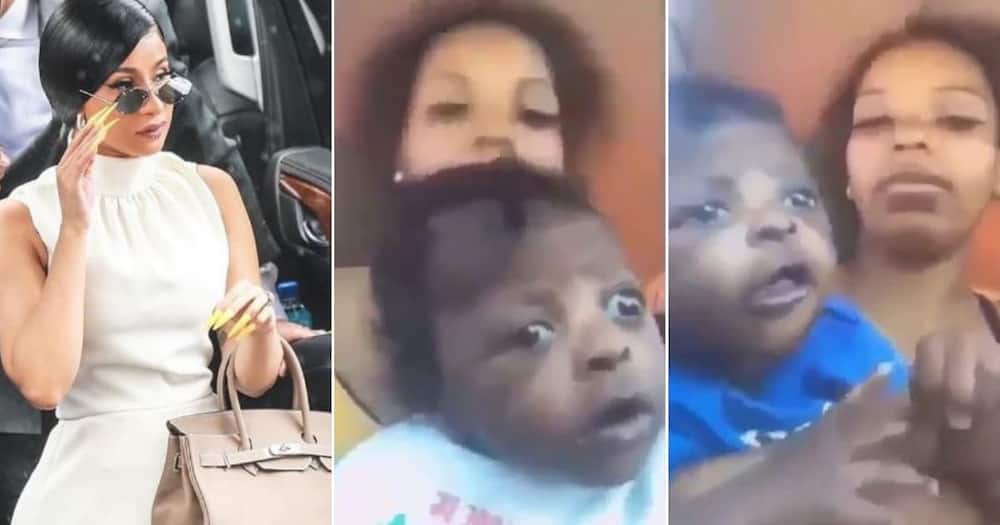 I'll take him - Cardi B says after mom condemned her baby, called him ugly (video)
