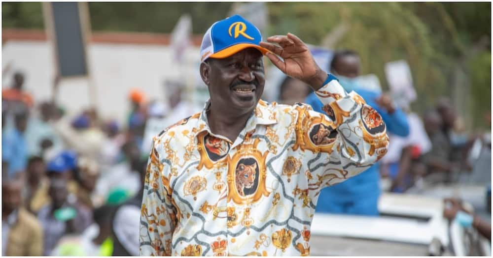 Raila Odinga in Machakos. Photo: Raila Odinga.