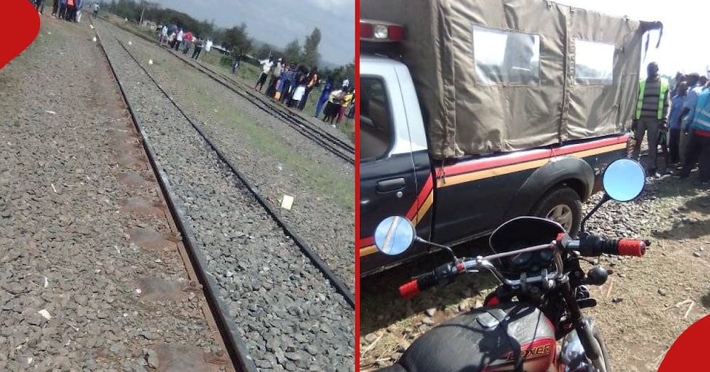 Kisumu: Treni Iliyokuwa Ikielekea Nairobi Yamngona Jamaa na Kumuua Papo Hapo