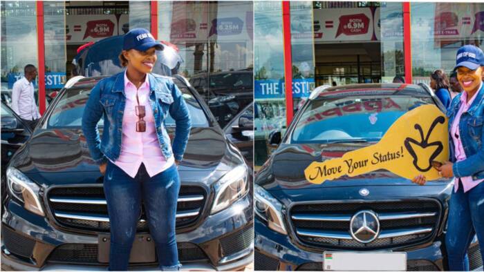 Mary Lincon: Gospel Singer All Smiles as She Acquires New Mercedes Benz