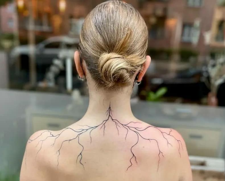 Amazon.com : 5 PCS Net Red Juice Herbal Lightning Tattoo Stickers  Semi-Permanent Non-Reflective Simulation Hand Back Waterproof Durable Men  And Women Tattoos : Beauty & Personal Care