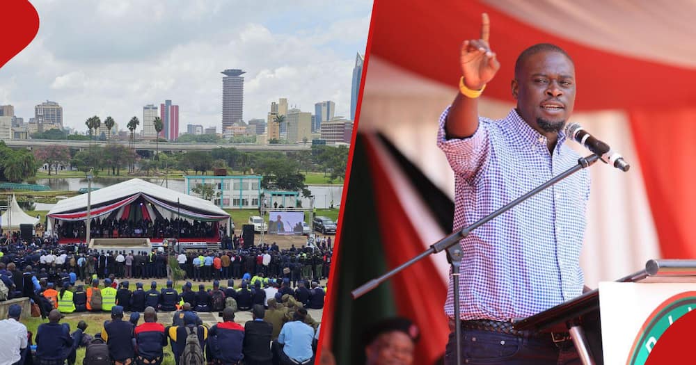 Nairobi governor Johnson Sakaja opens Uhuru Park to the public.