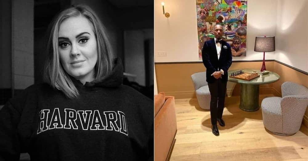 Collage of Adele and her new man Rich Paul. Photo: @adele, @richpaul.
