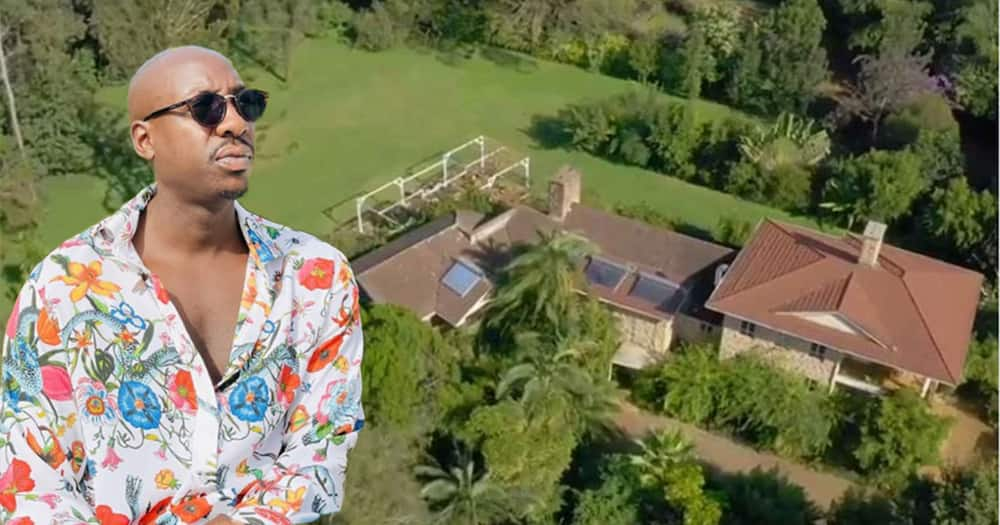 Sauti Sol’s Bien and his house.