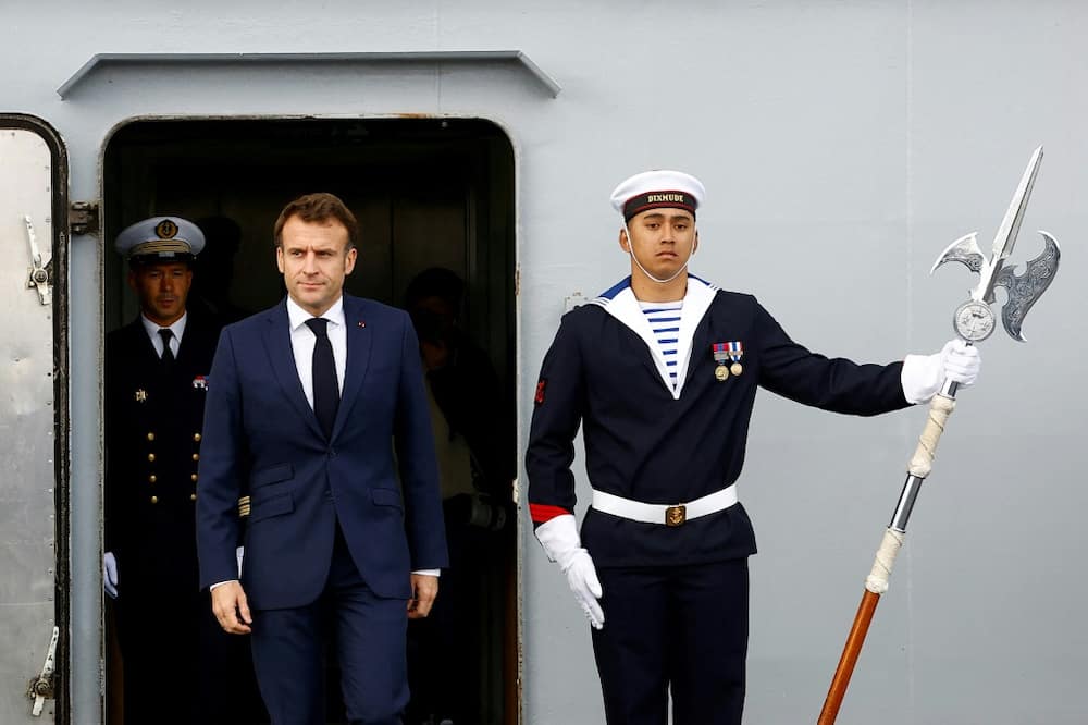 Macron also underlined the importance of France's nuclear deterrent, as well as relations with Germany and the UK despite recent tensions