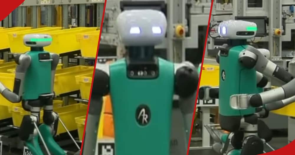 Amazon's humanoid robots.