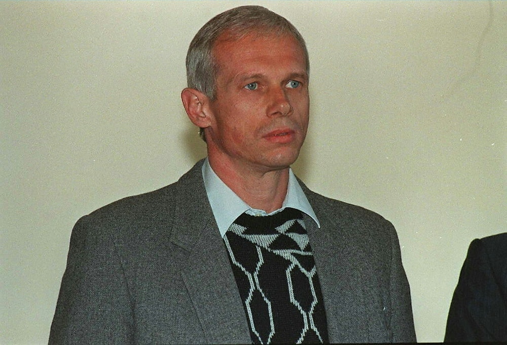 Janusz Walus was handed a life sentence for murdering anti-apartheid hero Chris Hani (1997 file picture)