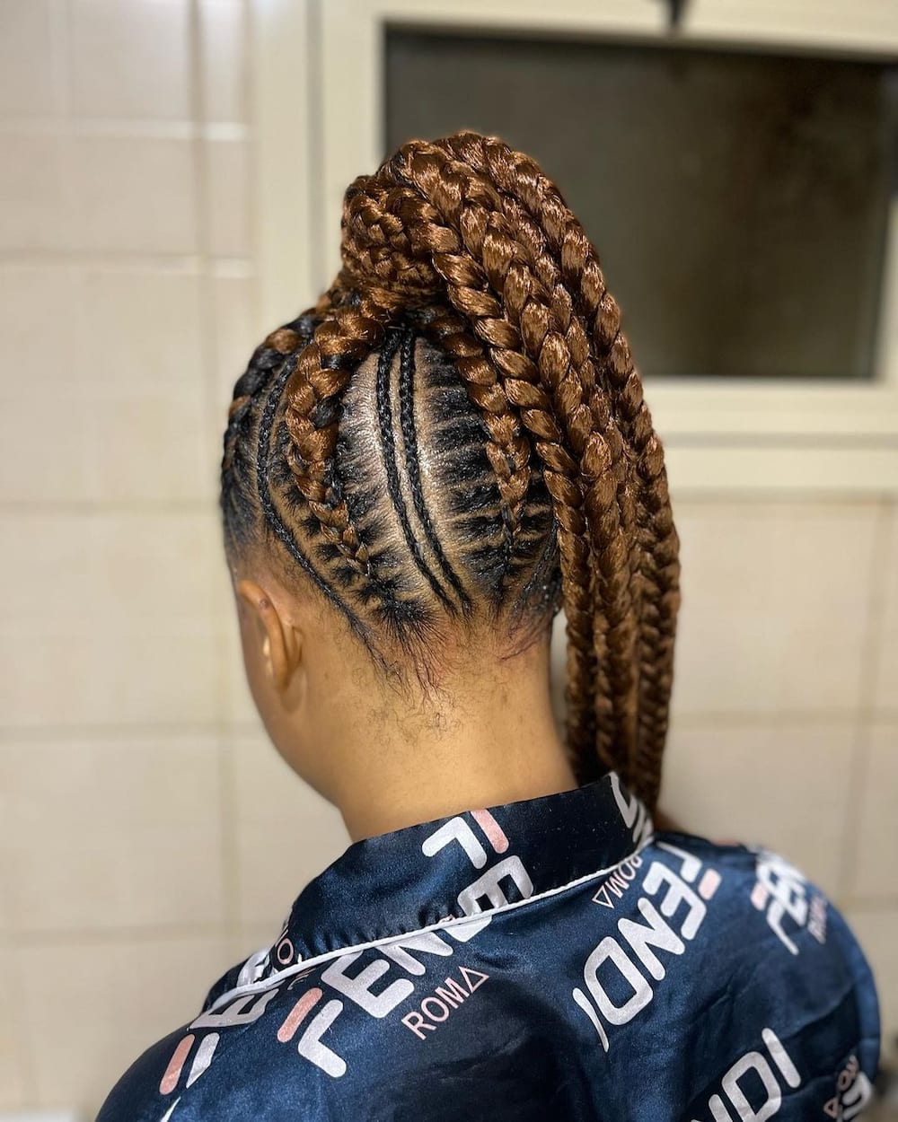 30+ stunning Nigerian braids hairstyles to rock in 2022 (pictures) - 30+ stunning Nigerian braids hairstyles to rock in 2022 (pictures) -