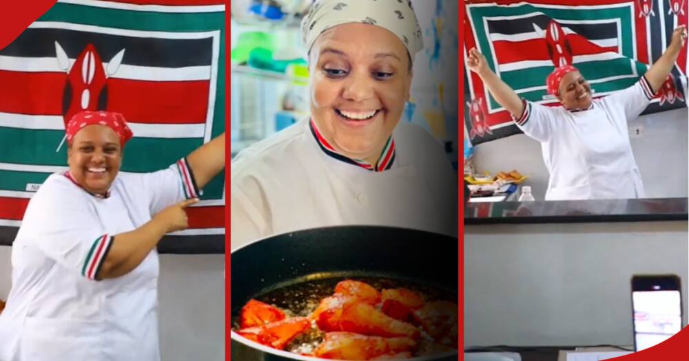 Chef Mahila Mohammed set a new record for the longest home kitchen cooking.