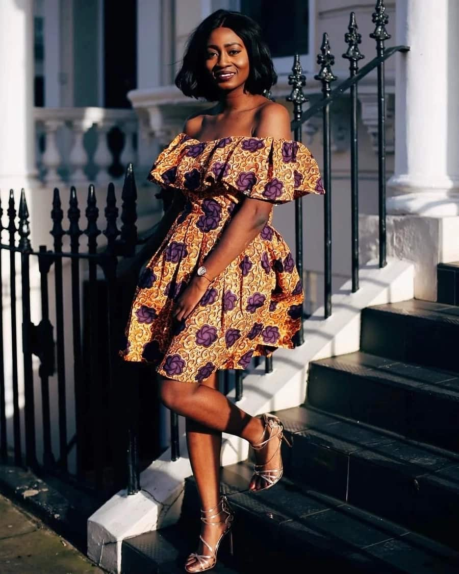 Modern african print outlet dresses for graduation