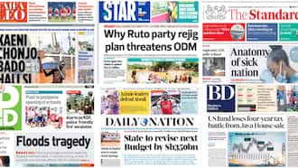 Kenyan Newspapers Review for April 29: 90 Killed, 21 Missing and 185k Affected by Floods Havoc