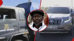 Raila Odinga's Motorcade Blocked By Police In Narok: "Kuna Crusade Kubwa Sana"